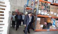 گزارش تصویری : بازدید مدیرعامل اموال‌تملیکی از انبارهای لولمان استان گیلان
