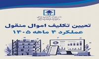 تعیین تکلیف اموال منقول در 4 ماهه 1405