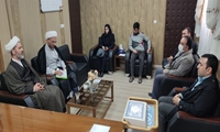 بازدید مسئولین ستاد امر به معروف و نهی از منکر استان زنجان از اداره کل اموال تملیکی استان زنجان