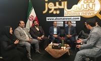 بازدید مدير عامل سازمان اموال تمليكي از بيست و سومین نمايشگاه مطبوعات
