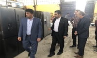 بازدید معاون دادگستری کرمانشاه از انبارهای تملیکی استان