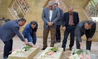 گلستان/ غبار روبی و تجدید میثاق با شهدای گمنام 