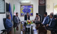 کرمان/دیدار مدیر کل اموال تملیکی با مدیر کل کمیته امداد 