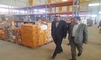 بازدید رئیس هیئت مدیره اموال تملیکی از اداره کل و انبار استان زنجان