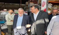 بازدید استاندار از اداره کل و انبارهای اموال تملیکی استان تهران 