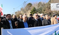 حضور کارکنان اموال تملیکی سراسر کشور در راهپیمایی ۲۲ بهمن 