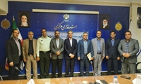 مرکزی/ آیین تکریم و معارفه مدیرکل اموال تملیکی استان برگزار شد