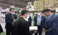 کرمان/ بازدید معاون وزیر دادگستری از انبار اموال تملیکی 