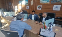 البرز/ برپایی میز خدمت اموال تملیکی در  سفر رئیس جمهور 