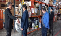گیلان/ بازدیدمدیرعامل سازمان از انبارها
