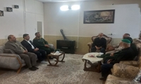 خراسان جنوبی/دیدار مدیر کل اموال تملیکی با خانواده معظم شهید یوسفی