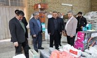 خراسان جنوبی/ بازدید استاندار از انبارهای اموال تملیکی استان