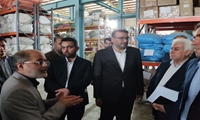 مدیر عامل سازمان از انبار مرکزی اموال تملیکی بوشهر دیدن کرد
