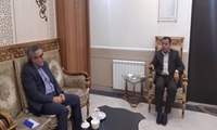 فارس/دیدار مدیرکل جمع آوری و فروش اموال تملیکی استان فارس با فرماندار لارستان