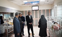 گزارش تصویری/ بازدید مدیرعامل سازمان اموال تملیکی از مرکز نگهداری معلولین کودک نارمک بهزیستی 