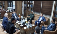 دیدار رئیس هیئت عالی نظارت بر  سازمان اموال تملیکی با استاندار خوزستان