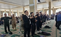 حضور کارکنان اموال تملیکی لرستان در مراسم بزرگداشت شهدای خدمت