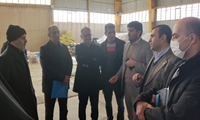 بازدید رئیس دانشگاه علوم پزشکی استان بهمراه معاون غذا و دارو و برخی مسئولان استانی از انبار اداره کل اموال تملیکی استان زنجان