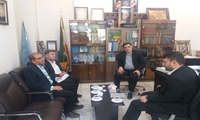 اصفهان/ دیدار  مدیر کل اموال تملیکی با دادستان 