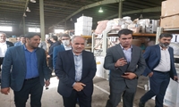 کرمان/ بازدید وزیر دادگستری از انبار کالاهای تملیکی استان