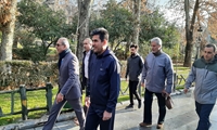 مراسم پیاده روی کارکنان اموال تملیکی برگزار شد