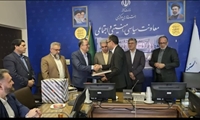 مراسم معارفه مدیرکل اموال تملیکی استان مرکزی برگزار شد