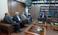دیدار عضو هیات مدیره با رئیس کل دادگستری استان خوزستان