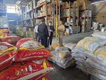 بازدید مدیرکل حوزه مدیرعامل از روند پشتیبانی آیین وداع و تشییع رهبر شهید در اموال تملیکی استان تهران
