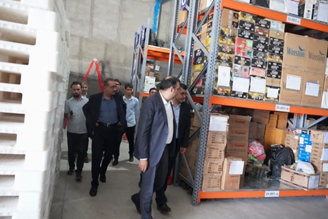 گزارش تصویری : بازدید مدیرعامل اموال‌تملیکی از انبارهای لولمان استان گیلان