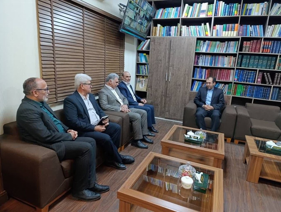 دیدار عضو هیات مدیره با رئیس کل دادگستری استان خوزستان